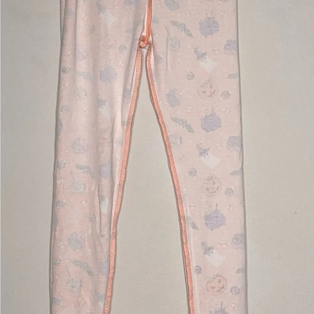 Gymboree Girl Halloween Orange Multi Print Trick or Treat Leggings Size 10